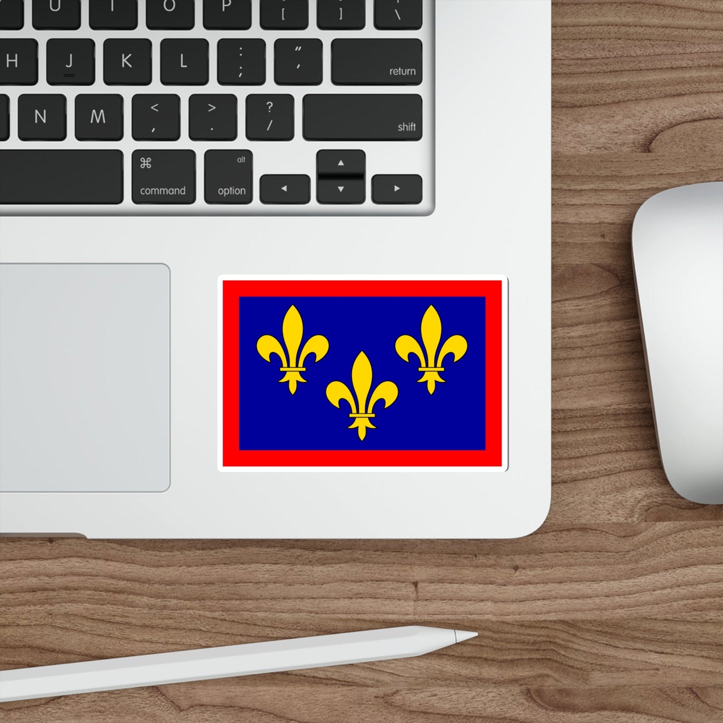 Flag of Maine et Loire France 2 STICKER Vinyl Die-Cut Decal-The Sticker Space