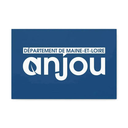 Flag of Maine et Loire France - Canvas Wall Art - The Sticker Space