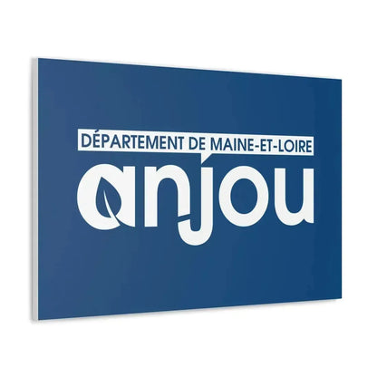 Flag of Maine et Loire France - Canvas Wall Art - The Sticker Space