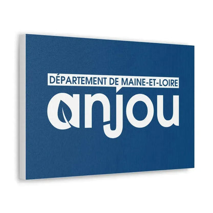 Flag of Maine et Loire France - Canvas Wall Art - The Sticker Space