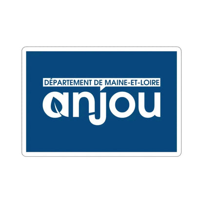 Flag of Maine et Loire France STICKER Vinyl Die-Cut Decal 2 Inch - The Sticker Space