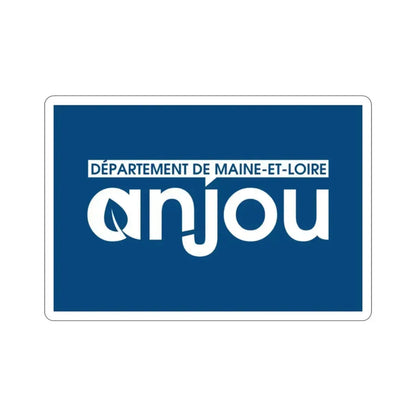 Flag of Maine et Loire France STICKER Vinyl Die-Cut Decal - The Sticker Space