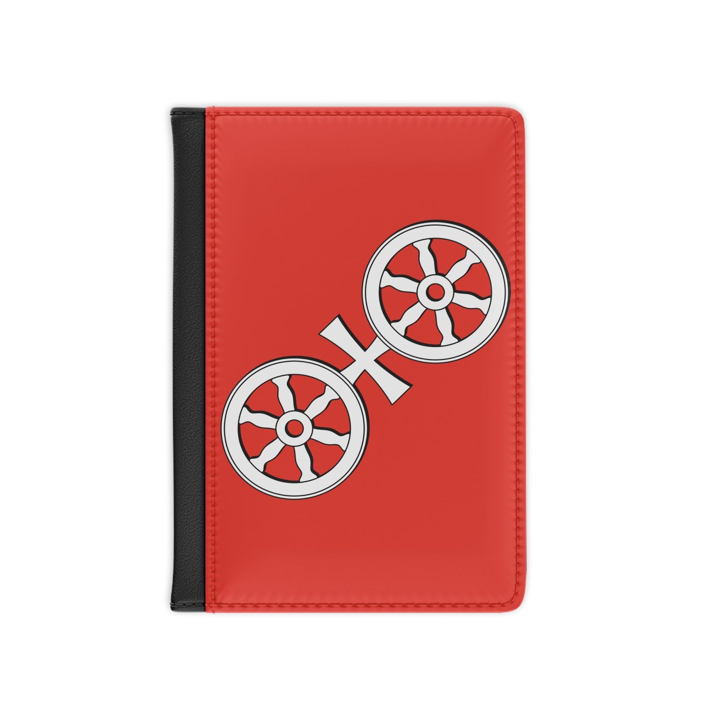 Flag of Mainz Germany - Passport Holder-3.9" x 5.8"-The Sticker Space