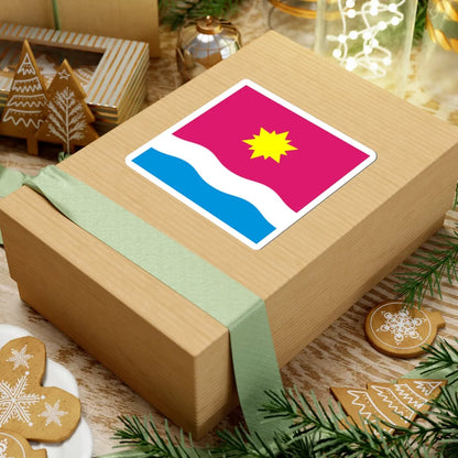 Flag of Mala Vyska (Ukraine) STICKER Vinyl Kiss-Cut Decal - The Sticker Space