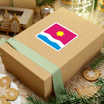 Flag of Mala Vyska (Ukraine) STICKER Vinyl Kiss-Cut Decal - The Sticker Space