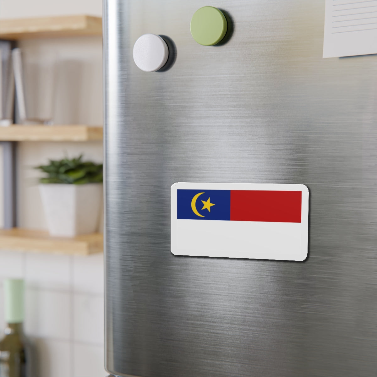 Flag of Malacca Malaysia - Die-Cut Magnet-The Sticker Space