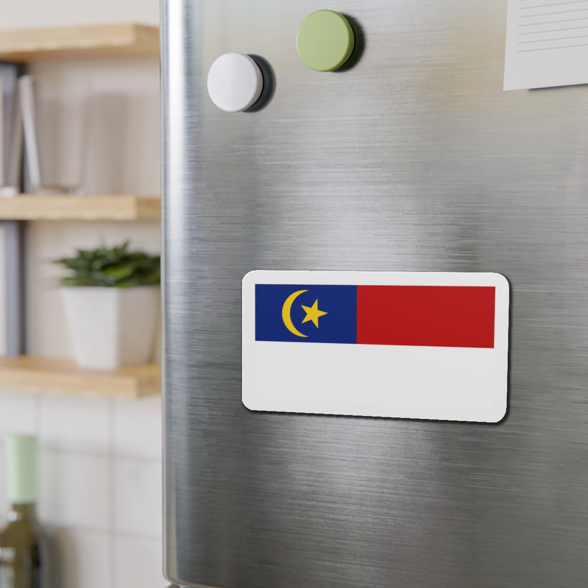 Flag of Malacca Malaysia - Die-Cut Magnet-The Sticker Space