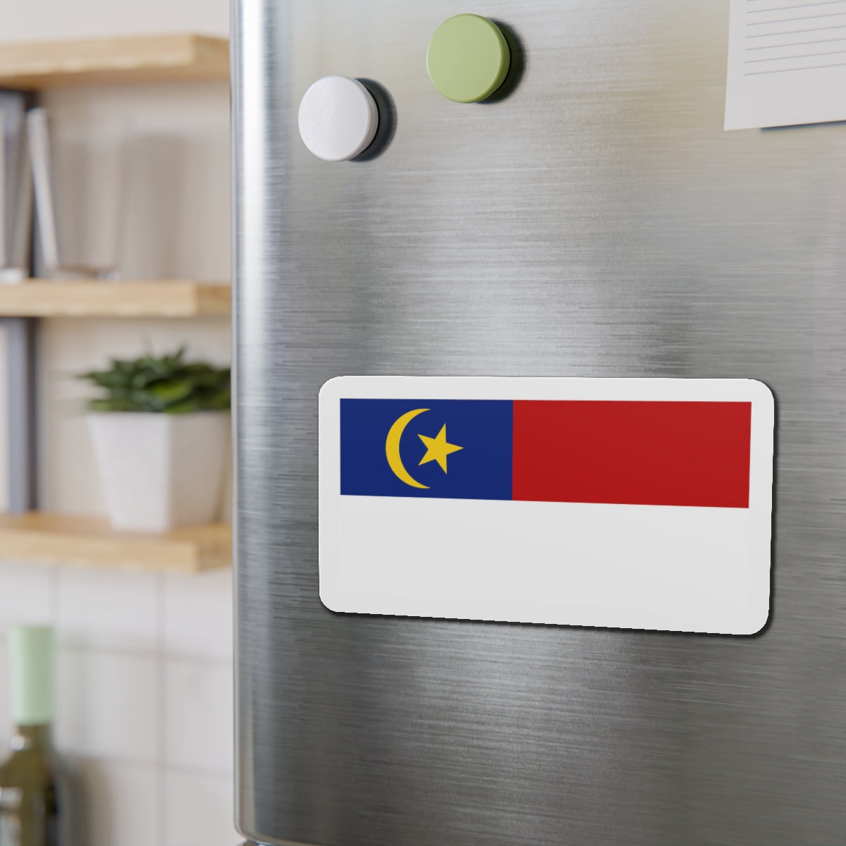 Flag of Malacca Malaysia - Die-Cut Magnet-The Sticker Space