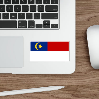 Flag of Malacca Malaysia STICKER Vinyl Die-Cut Decal-The Sticker Space