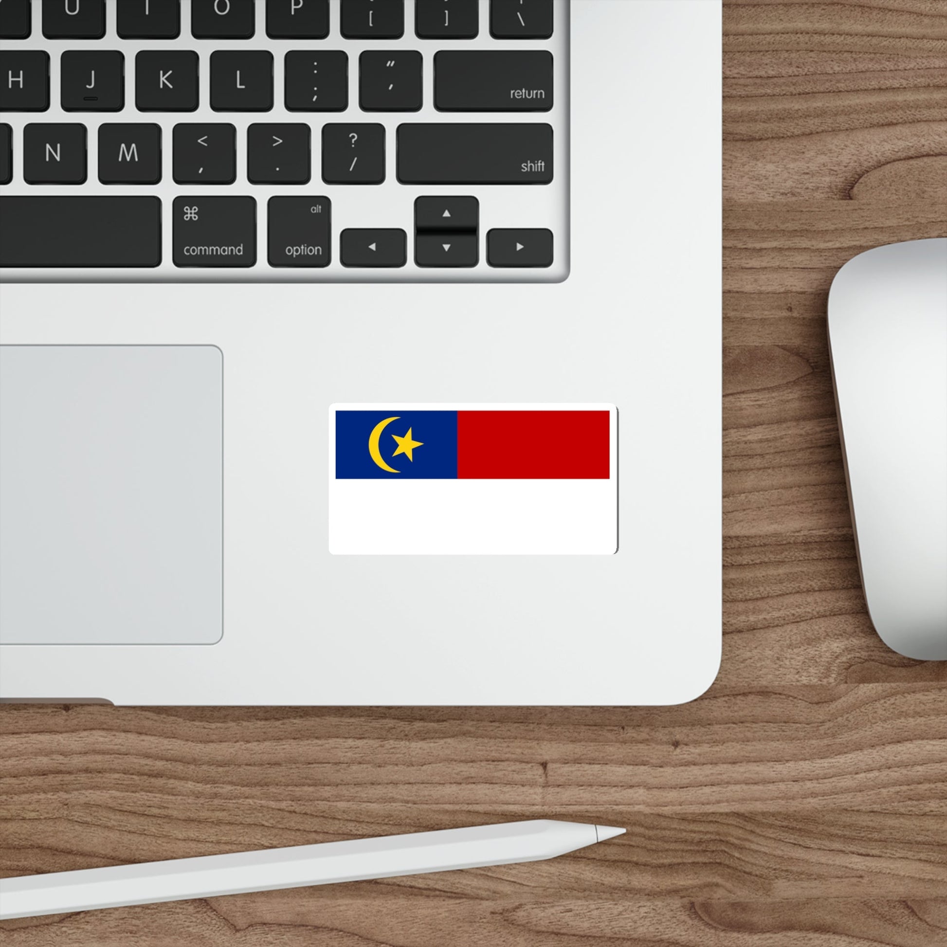 Flag of Malacca Malaysia STICKER Vinyl Die-Cut Decal-The Sticker Space