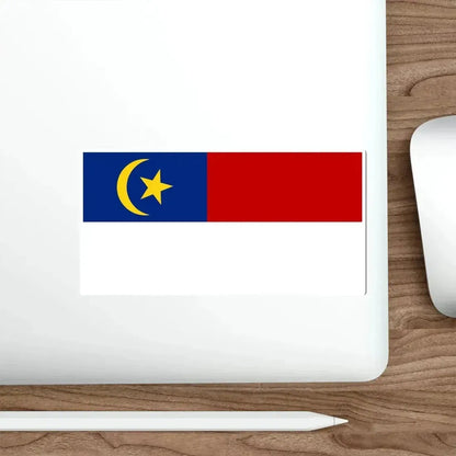 Flag of Malacca Malaysia STICKER Vinyl Die-Cut Decal - The Sticker Space