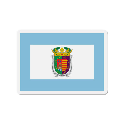 Flag of Málaga Spain - Die-Cut Magnet-2" x 2"-The Sticker Space