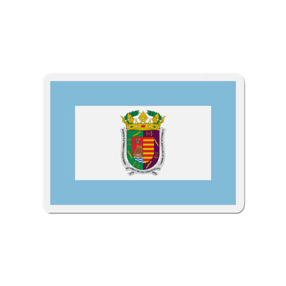 Flag of Málaga Spain - Die-Cut Magnet-4" x 4"-The Sticker Space