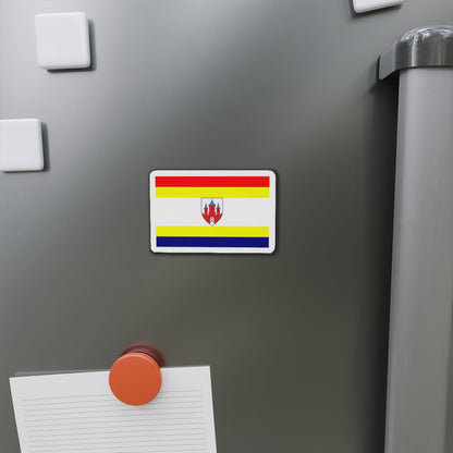 Flag of Malbork Poland - Die-Cut Magnet-The Sticker Space