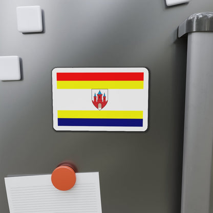 Flag of Malbork Poland - Die-Cut Magnet-The Sticker Space