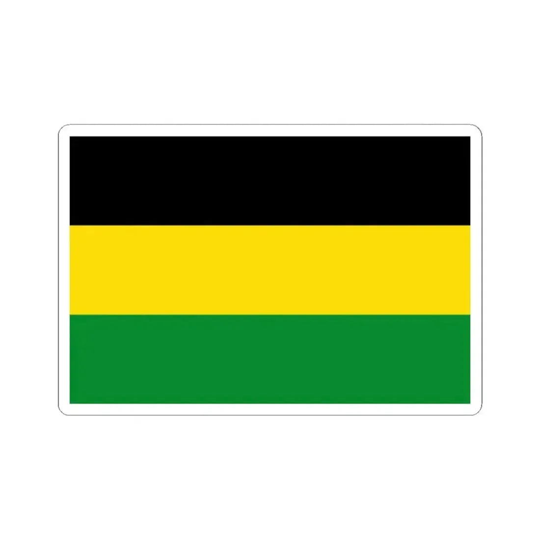 Flag of Malmedy (Belgium) STICKER Vinyl Kiss-Cut Decal 2 Inch White - The Sticker Space