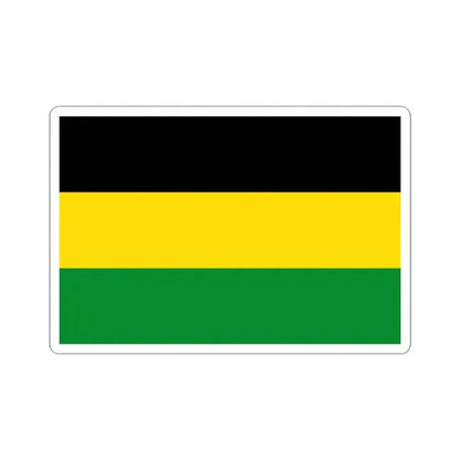 Flag of Malmedy (Belgium) STICKER Vinyl Kiss-Cut Decal 3 Inch White - The Sticker Space