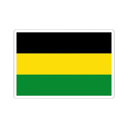 Flag of Malmedy (Belgium) STICKER Vinyl Kiss-Cut Decal 6 Inch White - The Sticker Space