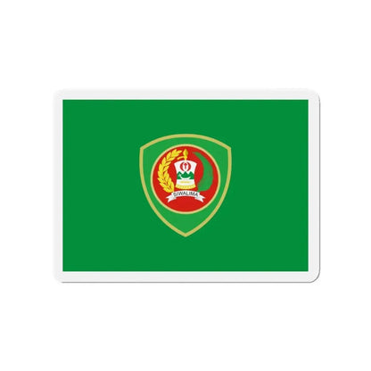 Flag of Maluku Indonesia - Refrigerator Magnet 3 Inch - The Sticker Space
