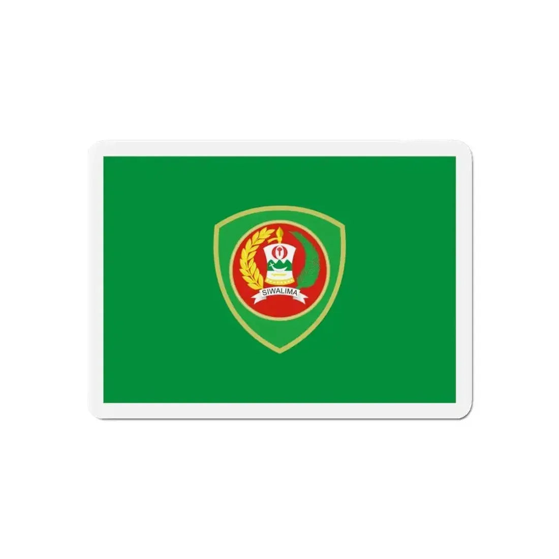 Flag of Maluku Indonesia - Refrigerator Magnet - The Sticker Space