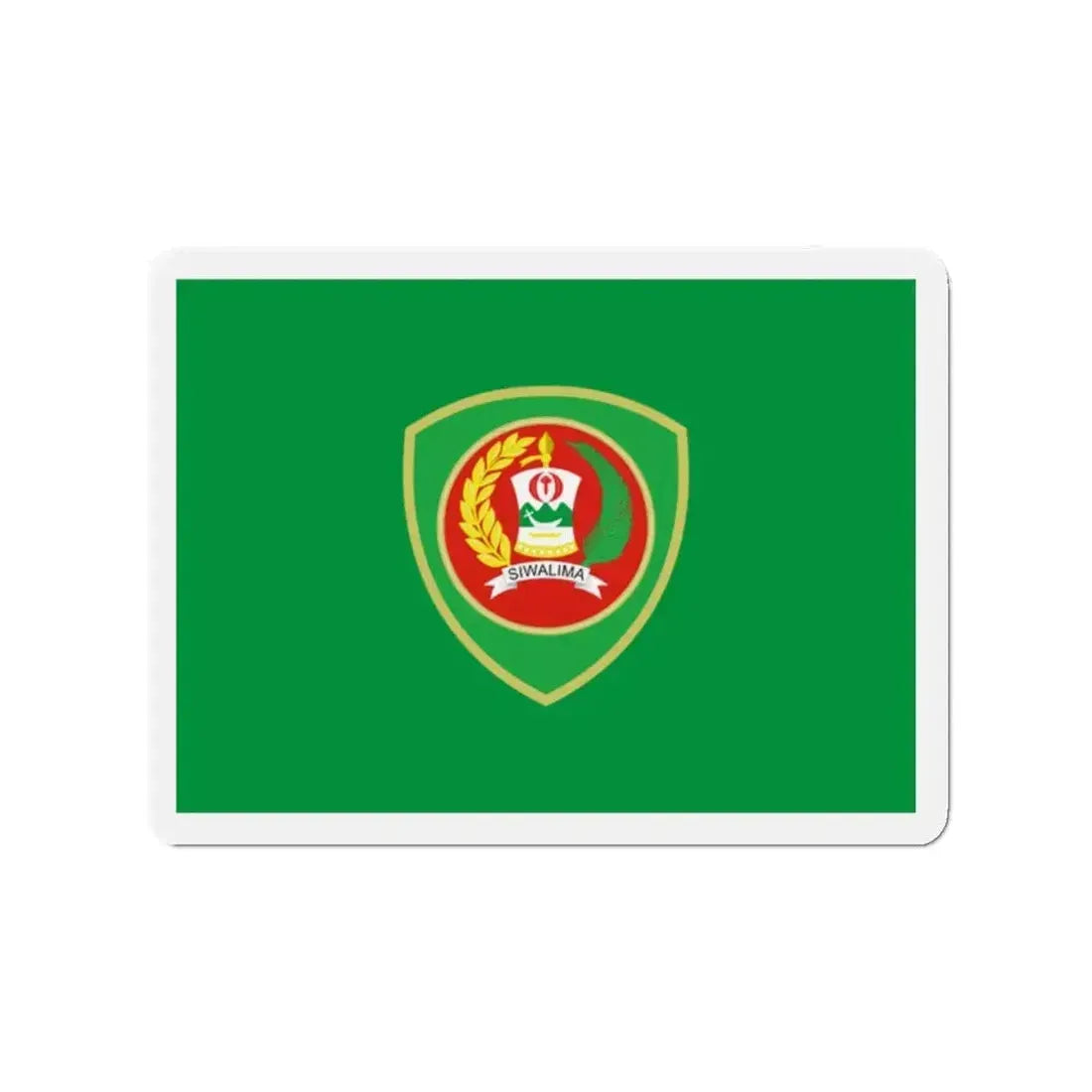 Flag of Maluku Indonesia - Refrigerator Magnet - The Sticker Space