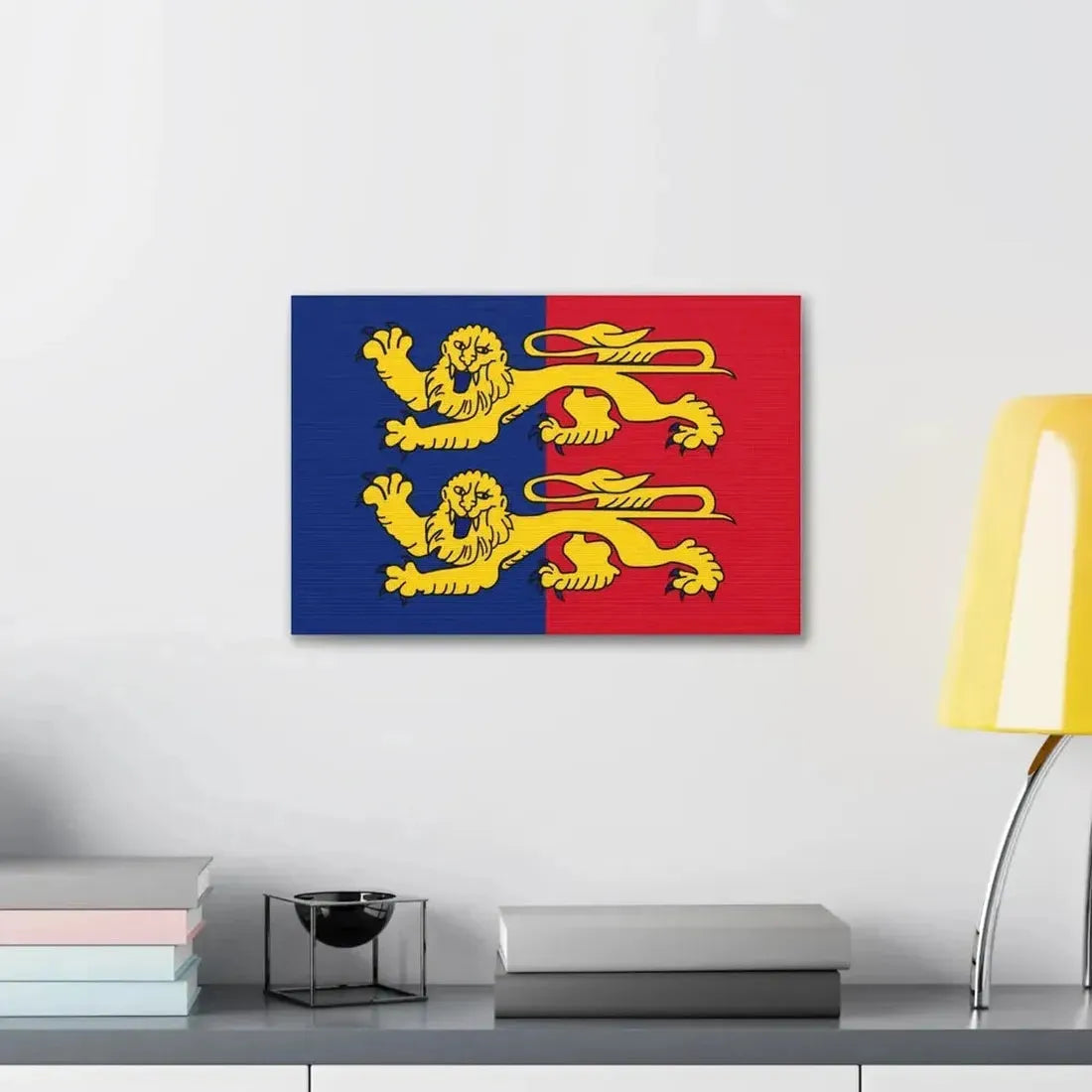 Flag of Manche France 2 - Canvas Wall Art - The Sticker Space