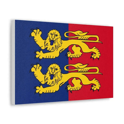 Flag of Manche France 2 - Canvas Wall Art - The Sticker Space