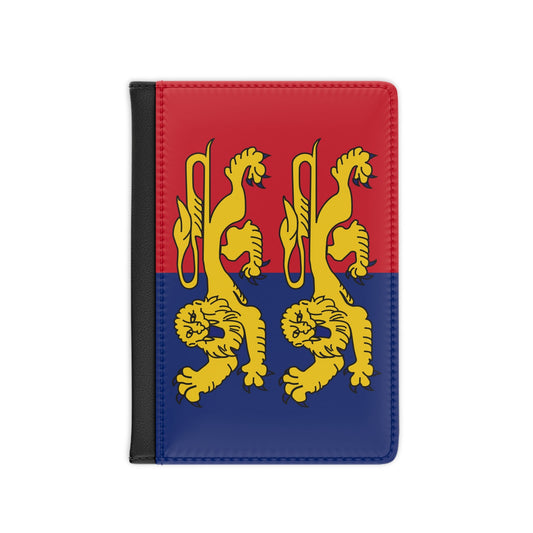 Flag of Manche France 2 - Passport Holder-3.9" x 5.8"-The Sticker Space