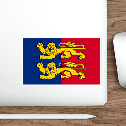 Flag of Manche France 2 STICKER Vinyl Die-Cut Decal-The Sticker Space