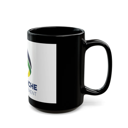 Flag of Manche France - Black Coffee Mug-The Sticker Space