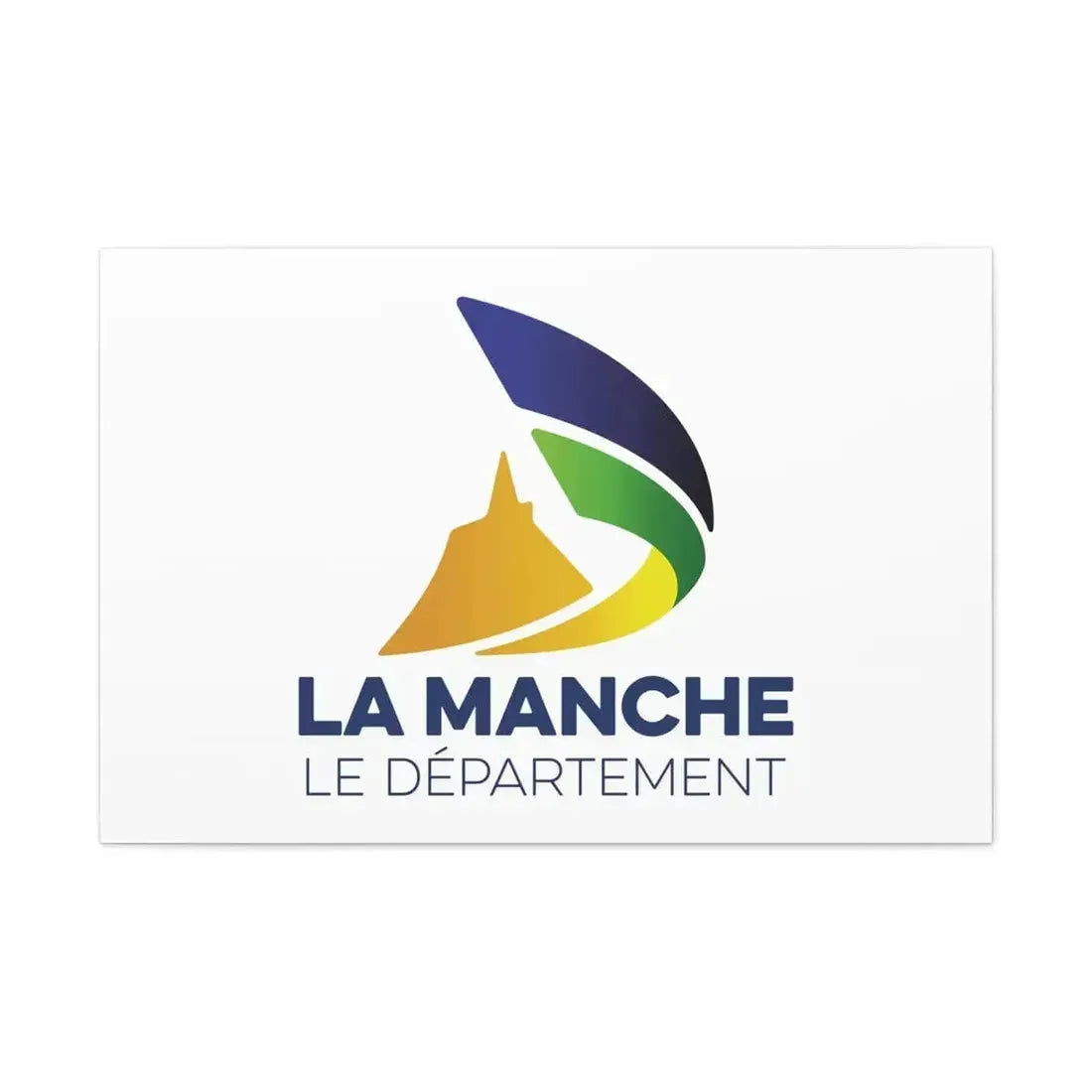 Flag of Manche France - Canvas Wall Art - The Sticker Space