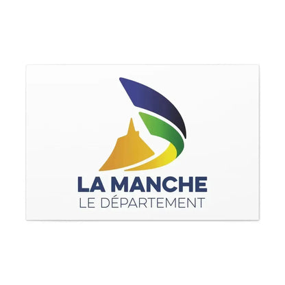 Flag of Manche France - Canvas Wall Art - The Sticker Space