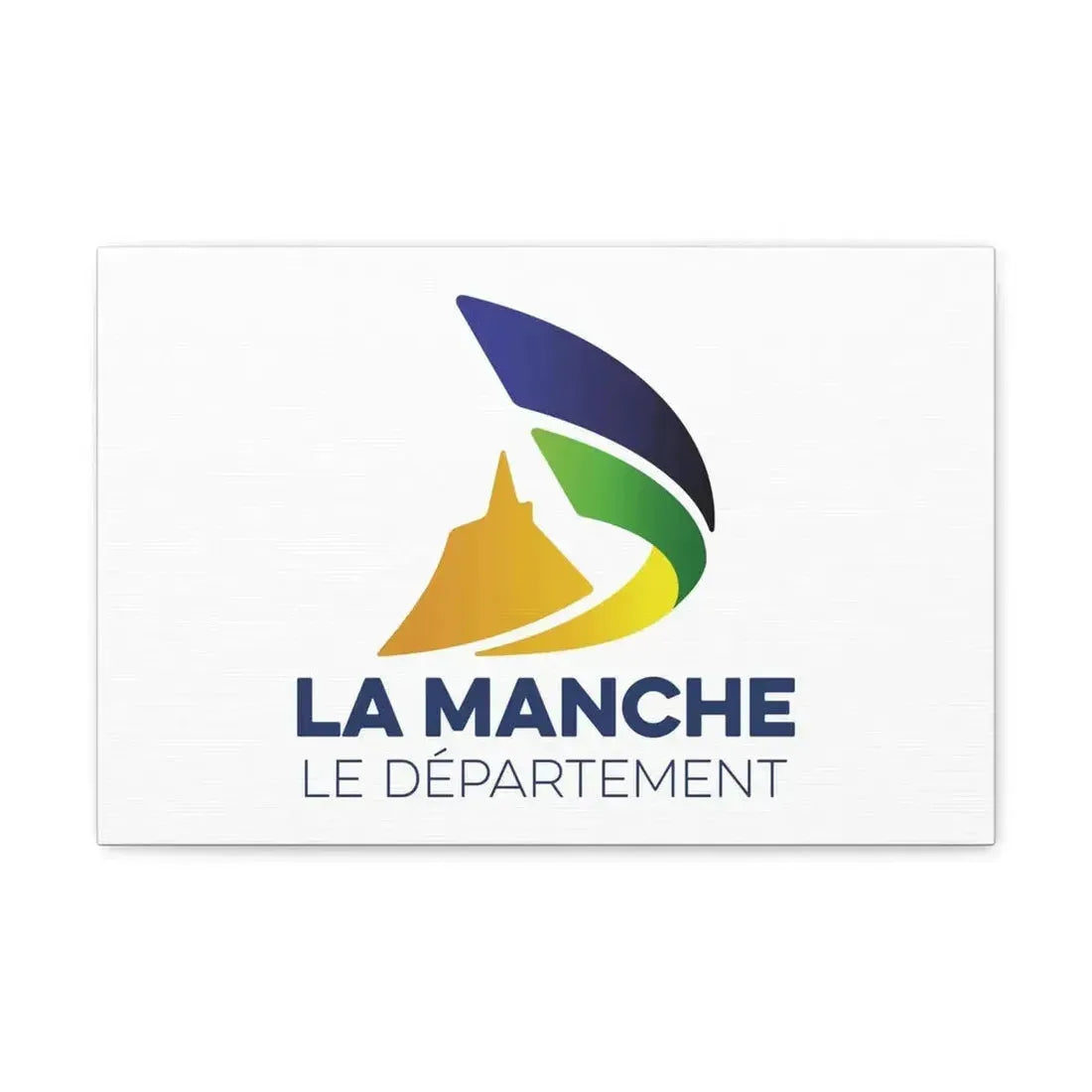 Flag of Manche France - Canvas Wall Art - The Sticker Space