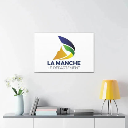 Flag of Manche France - Canvas Wall Art - The Sticker Space