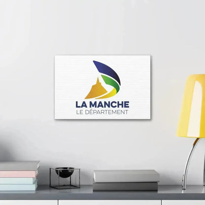 Flag of Manche France - Canvas Wall Art - The Sticker Space