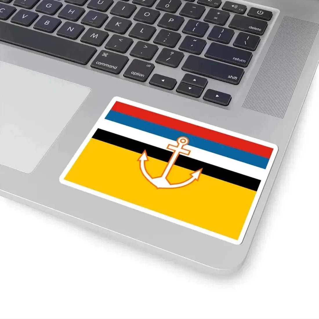 Flag of Manchukuo Marine Office (China) STICKER Vinyl Kiss-Cut Decal - The Sticker Space