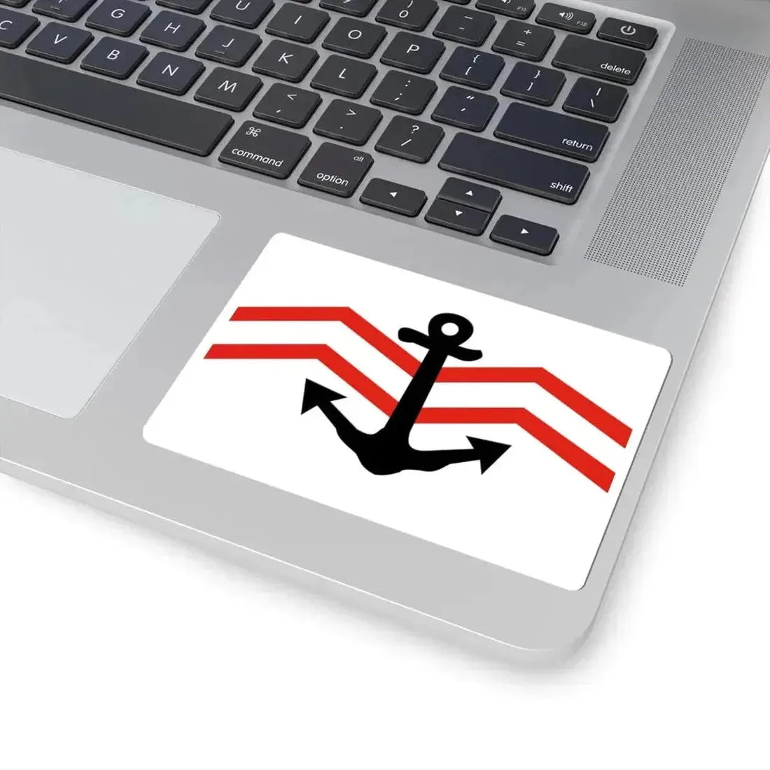 Flag of Manchukuo Marine Police (China) STICKER Vinyl Kiss-Cut Decal - The Sticker Space