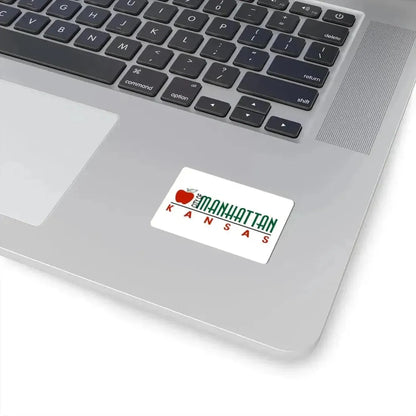 Flag of Manhattan Kansas 2009-2019 (United States) STICKER Vinyl Kiss-Cut Decal - The Sticker Space