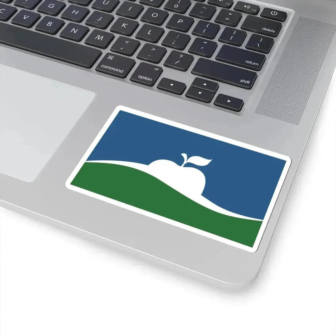 Flag of Manhattan Kansas (United States) STICKER Vinyl Kiss-Cut Decal - The Sticker Space