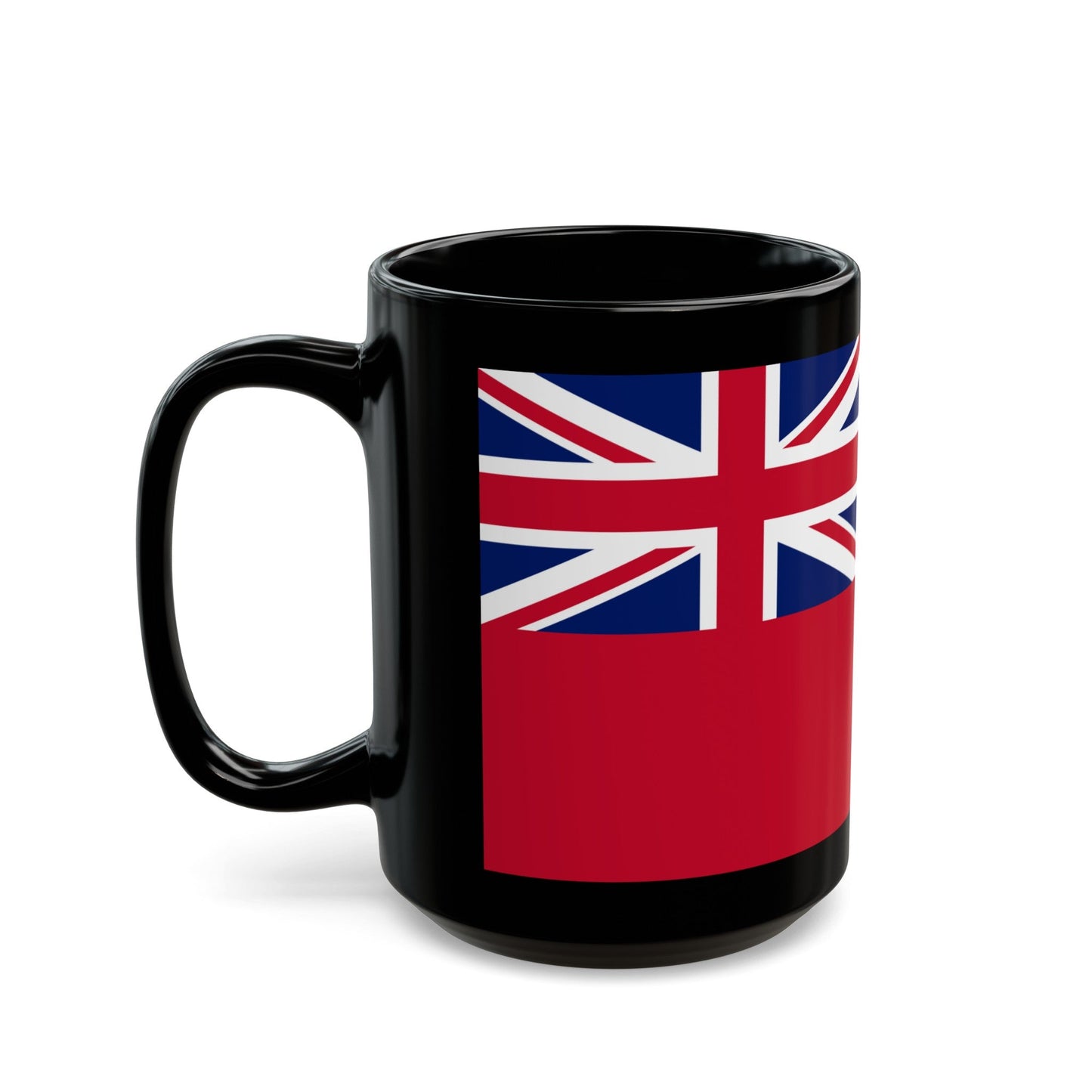 Flag of Manitoba Canada - Black Coffee Mug-The Sticker Space