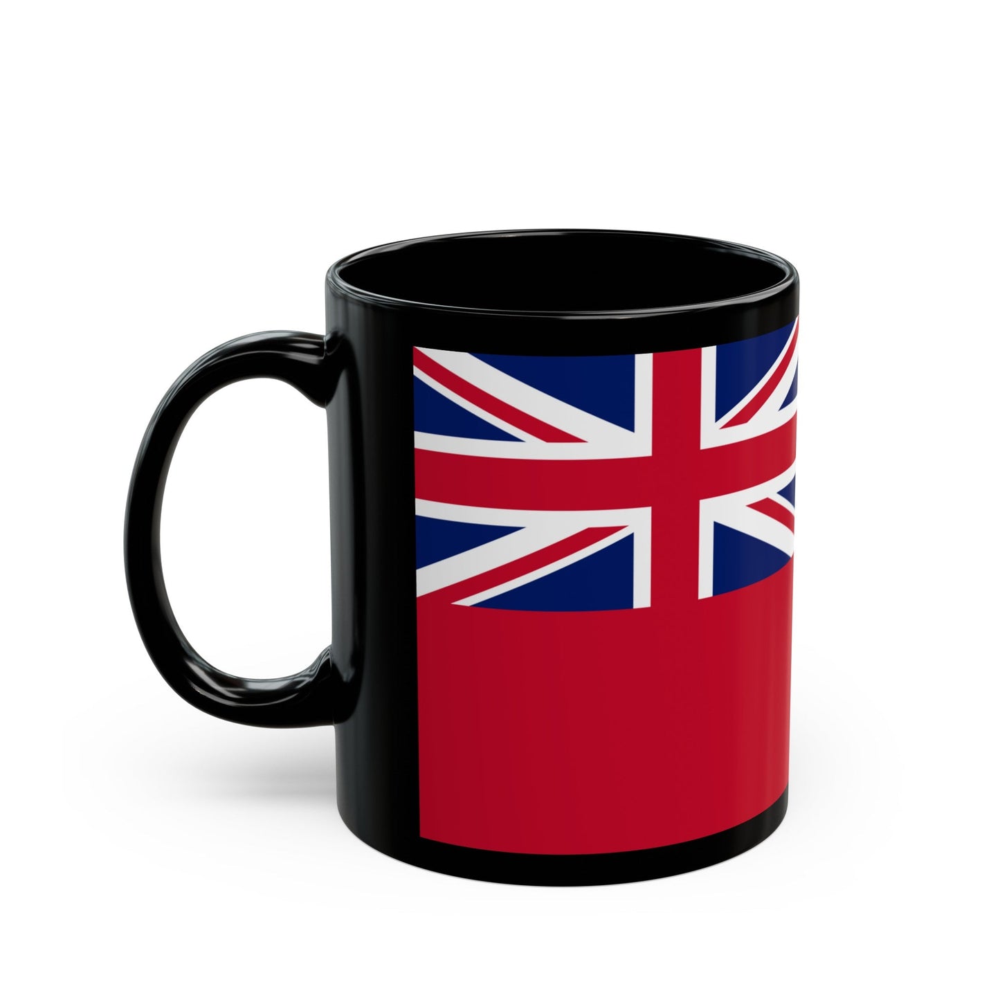 Flag of Manitoba Canada - Black Coffee Mug-The Sticker Space