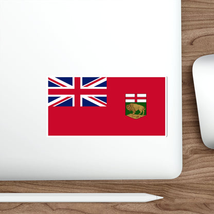 Flag of Manitoba Canada STICKER Vinyl Die-Cut Decal-The Sticker Space