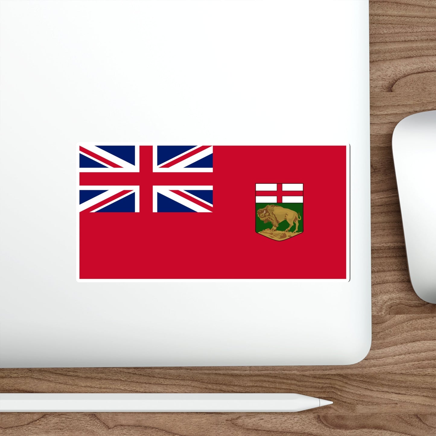 Flag of Manitoba Canada STICKER Vinyl Die-Cut Decal-The Sticker Space