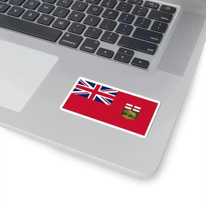 Flag of Manitoba (Canada) STICKER Vinyl Kiss-Cut Decal - The Sticker Space