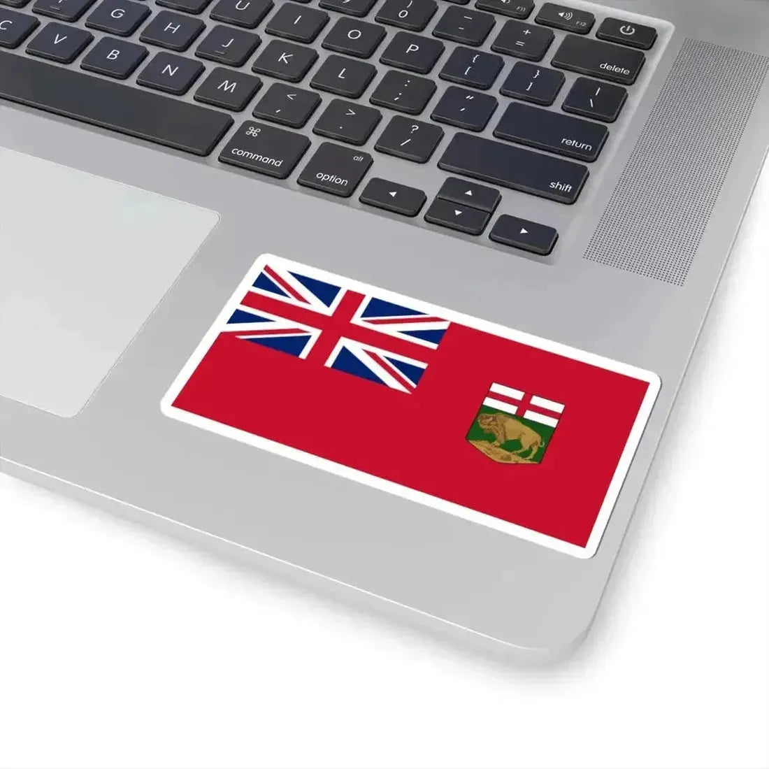 Flag of Manitoba (Canada) STICKER Vinyl Kiss-Cut Decal - The Sticker Space