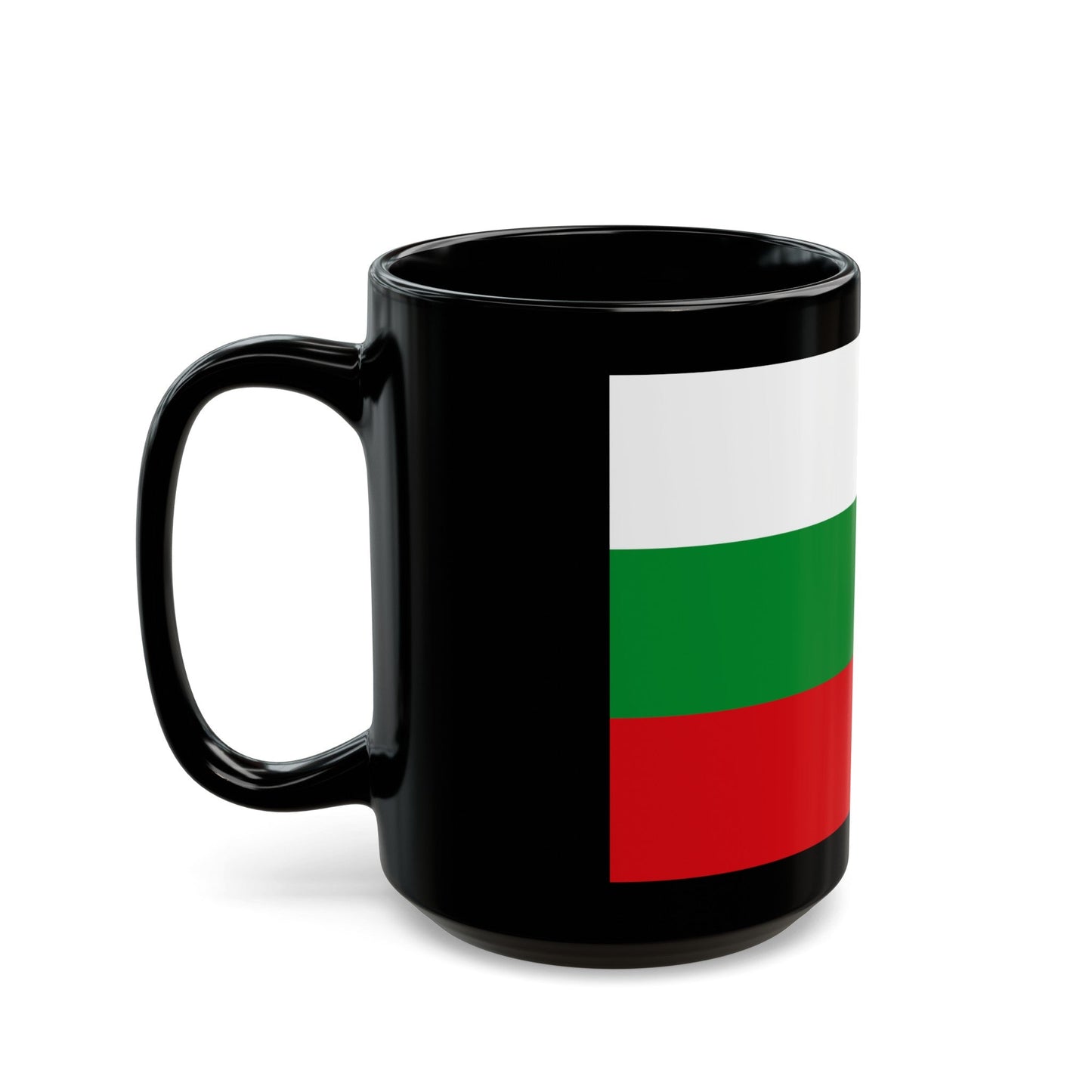 Flag of Manizales Caldas Colombia - Black Coffee Mug-The Sticker Space