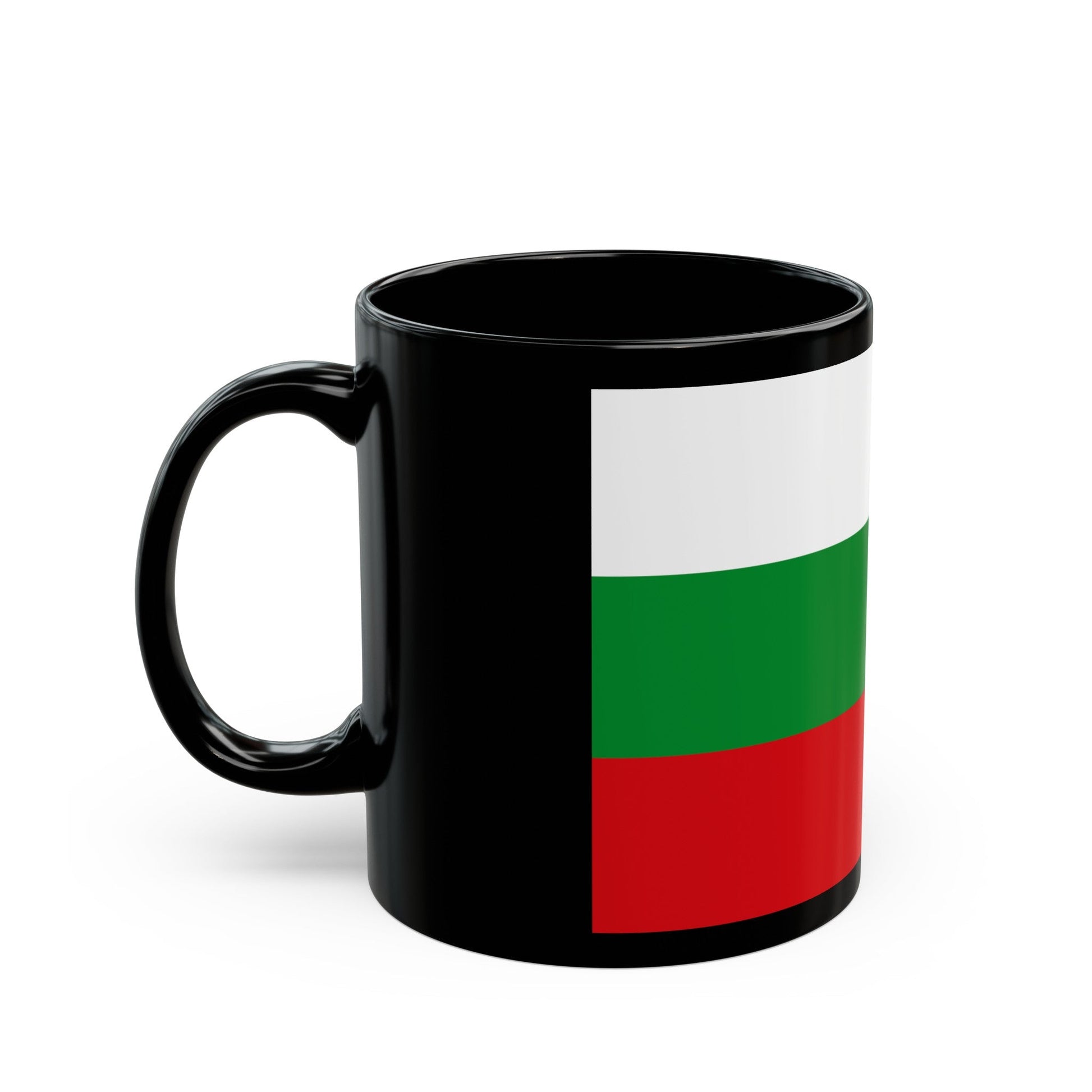 Flag of Manizales Caldas Colombia - Black Coffee Mug-The Sticker Space