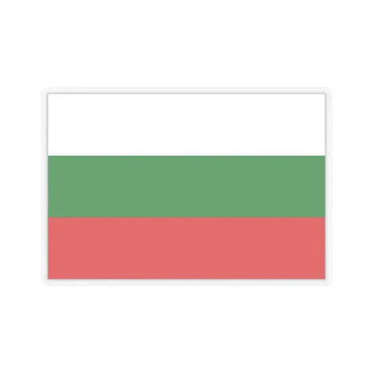 Flag of Manizales Caldas Colombia - STICKER Vinyl Kiss-Cut Decal 2 Inch Transparent - The Sticker Space