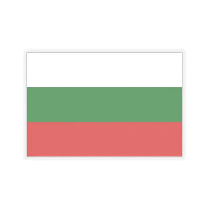 Flag of Manizales Caldas Colombia - STICKER Vinyl Kiss-Cut Decal 3 Inch Transparent - The Sticker Space