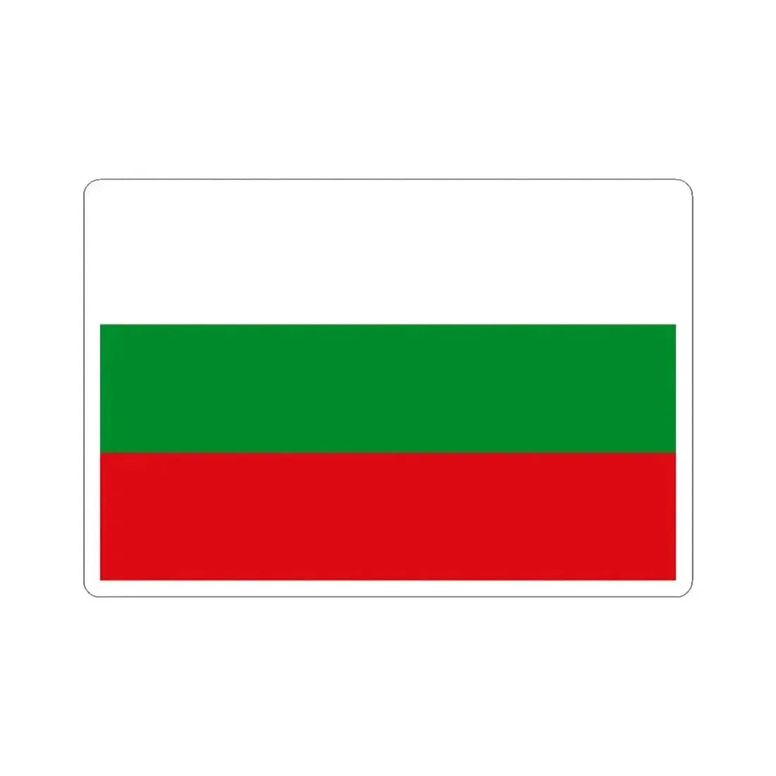 Flag of Manizales Caldas Colombia - STICKER Vinyl Kiss-Cut Decal 3 Inch White - The Sticker Space